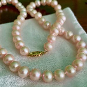 Pink Freshwater Pearl Necklace